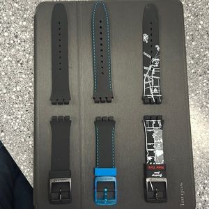 Set of 3 swatch straps